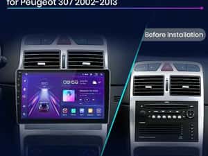 Navigatie Android  PEUGEOT 307 , Carplay Android Auto + Camera — miniatura 8