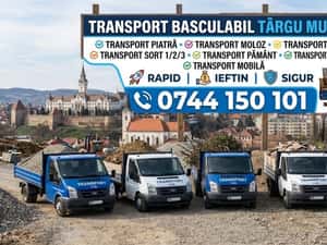 Transport marfa,moloz, nisip, sort, debarasari — miniatura 9