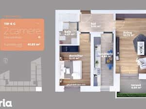 Apartament 2 camere Mare-Decomandat-Direct Dezvoltator-Bratarii — miniatura 4