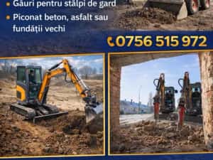 Inchiriez miniexcavator si bobcat — miniatura 7