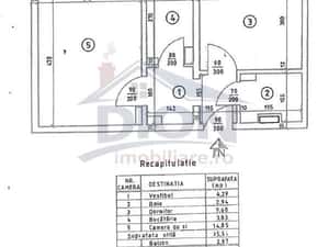 APARTAMENT 2 CAM, METROU 1 DECEMBRIE — miniatura 6