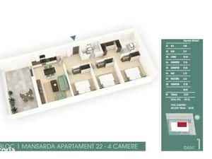 Apartament 4 Camere cu Terasa 10 min Metrou Bloc Finalizat — miniatura 6