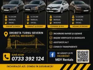 Închirieri auto Drobeta  / Rent a car  Drobeta — miniatura 2