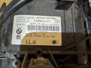 Far bmw g30 g31 full adaptive L e D dreapta — miniatura 6