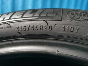 275/40 R20 - 315/35 R20 michelin runflat 4 bucati — miniatura 6