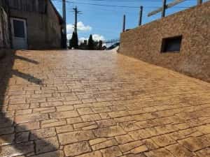 Beton amprentat  , elicopterizat, măturat și vertical — miniatura 6