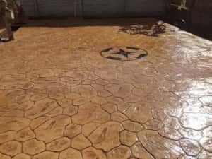 Beton amprentat  , elicopterizat, măturat și vertical — miniatura 9