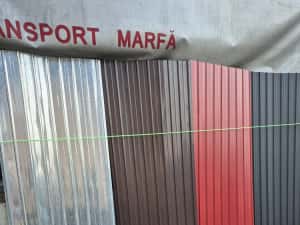 Tablă cutată zincată colorată preț negociabil transport