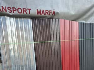 Tablă cutată zincată colorată preț negociabil transport — miniatura 7