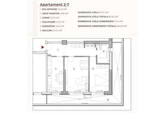 Apartament 2 camere, 82.92 mp, ansamblu 0% Comision Achizitie — miniatura 3