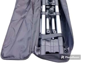 Rod Pod East Shark 4 Posturi FULL GRI METAL — miniatura 6