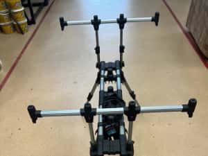 Rod Pod East Shark 4 Posturi FULL GRI METAL — miniatura 9