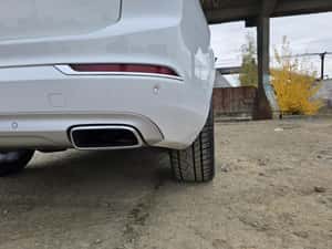Volvo XC90 D5 AWD Geartronic alb, interior piele negru — miniatura 6
