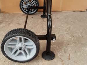 SCHELA din metal pliabila cu 2 roti NOUĂ - 490 Lei — miniatura 3