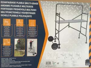 SCHELA din metal pliabila cu 2 roti NOUĂ - 490 Lei — miniatura 9