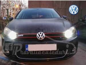 Becuri led leduri canbus pentru pozitii Volkswagen Golf 6 — miniatura 2