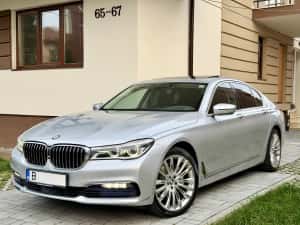 BMW Seria 7 - 740d xDrive 320cp Individual , Trapa , Laser , Proprietar ! — miniatura 10
