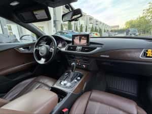 Audi A7 3.0 TFSI Quattro 333 CP Facelift 2016 | S-Line | Cameră 360° | Ventilație | Trapă | Piele Coniac — miniatura 5