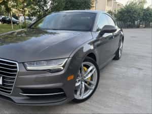 Audi A7 3.0 TFSI Quattro 333 CP Facelift 2016 | S-Line | Cameră 360° | Ventilație | Trapă | Piele Coniac — miniatura 9