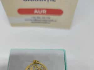 Pandantiv 14k 0.34gr [34908.2/30 Pacurari 2] Garantie 2 ani!!! — miniatura 2