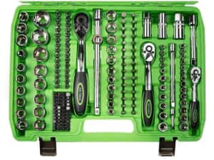 216PC 1/4 3/8 1/2  SUPER LOCK SET de  tubulare si accesorii DS1035 — miniatura 9