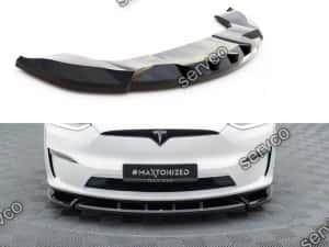 Prelungire bara fata Tesla Model X Mk1 2021- v4 - Maxton Design