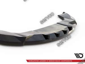 Prelungire bara fata Tesla Model X Mk1 2021- v4 - Maxton Design — miniatura 6