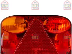 Lampa de numar stanga dreapta semnalizare marsarier triunghi