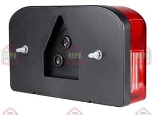 Lampa de numar stanga dreapta semnalizare marsarier triunghi — miniatura 5