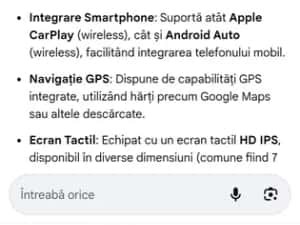 Navigatie Auto Android Carplay Nou 10" inch — miniatura 10