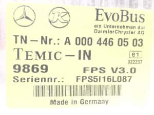 A0004460503 Unități de control, Altele TEMIC Bus II (1996-) MERCEDES-BENZ — miniatura 10