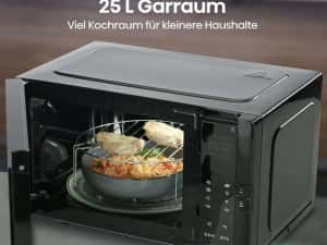 Cuptor cu microunde Hisense H25MOBS4HGI / 25 L / 900 W — miniatura 6