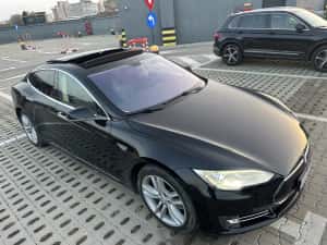 Tesla S/2014/Incarcare gratuita pe viata/350km autonomie/Fiscal-16.990€ — miniatura 2