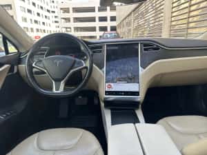Tesla S/2014/Incarcare gratuita pe viata/350km autonomie/Fiscal-16.990€ — miniatura 7