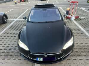 Tesla S/2014/Incarcare gratuita pe viata/350km autonomie/Fiscal-16.990€ — miniatura 9