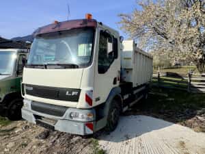 Schimb Daf basculabil cu macara 12 tone — miniatura 2