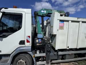 Schimb Daf basculabil cu macara 12 tone — miniatura 8