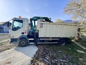 Schimb Daf basculabil cu macara 12 tone — miniatura 9