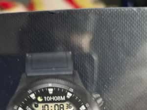 Smartwatch KUMI WATCH Gear GT3 AMOLED, silver, metal, AI, bonus — miniatura 10