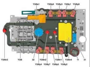 Senzori turatie Cutie Mercedes 722.9 7Gtronic Y3/8N2 Y3/8N1 — miniatura 6