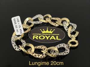Bijuteria Royal CB : Bratara dama aur 14k 15,49gr