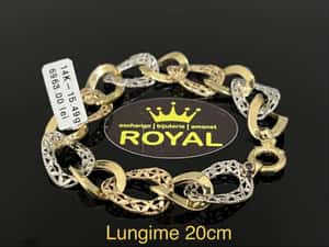 Bijuteria Royal CB : Bratara dama aur 14k 15,49gr — miniatura 6
