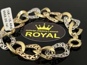 Bijuteria Royal CB : Bratara dama aur 14k 15,49gr — miniatura 7