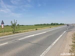 Vand teren intrav 4,5 HA,la inelul de AUTOSTRADA-Biharia si front CENTURA si sens giratoriu pe DN — miniatura 4