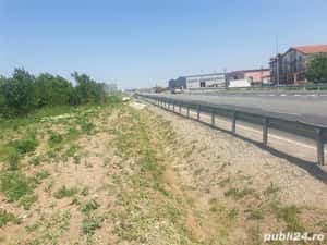 Vand teren intrav 4,5 HA,la inelul de AUTOSTRADA-Biharia si front CENTURA si sens giratoriu pe DN — miniatura 6