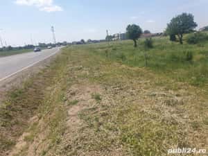 Vand teren intrav 4,5 HA,la inelul de AUTOSTRADA-Biharia si front CENTURA si sens giratoriu pe DN — miniatura 7