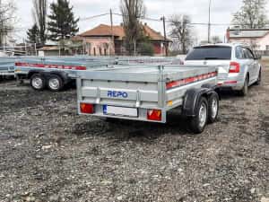 Remorca noua REPO 750kg doua axe , accesorizabila