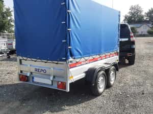 Remorca noua REPO 750kg doua axe , accesorizabila — miniatura 5