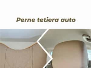 Perne tetiera auto 2 buc/set Piele Ecologica — miniatura 2