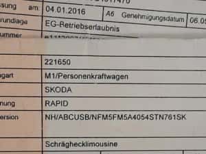 Skoda Rapid 1.4 diesel / EURO 6 / 2016 — miniatura 8